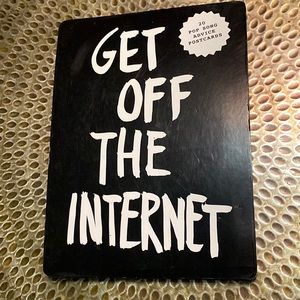 Book of 20 Pop Song Advice Postcards